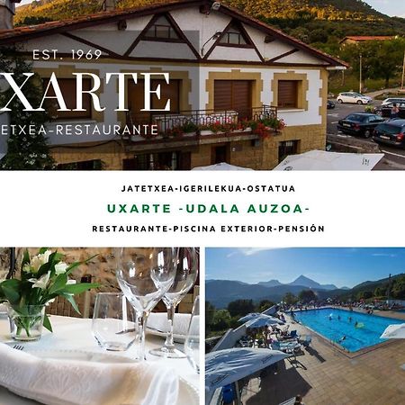 Uxarte -Alojamiento, Restaurante Y Piscinas Arrasate/Mondragon エクステリア 写真